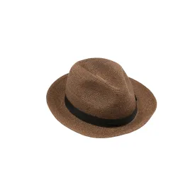 Grevi Straw Hat in Mocca