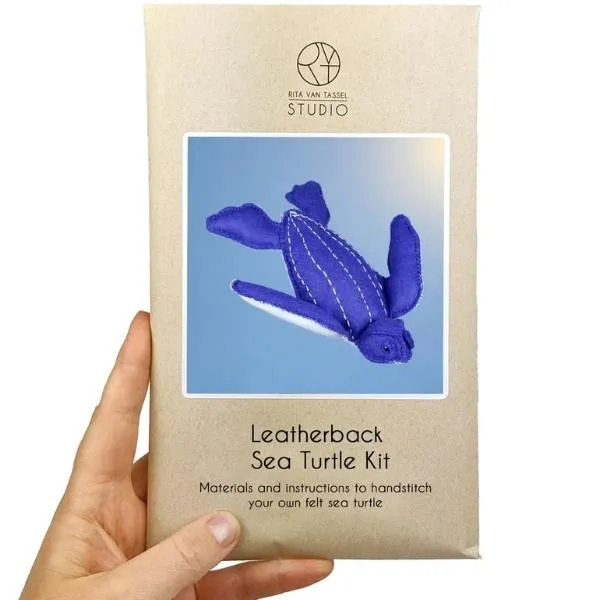 Hand Stitched Sea Turtle DIY Kit