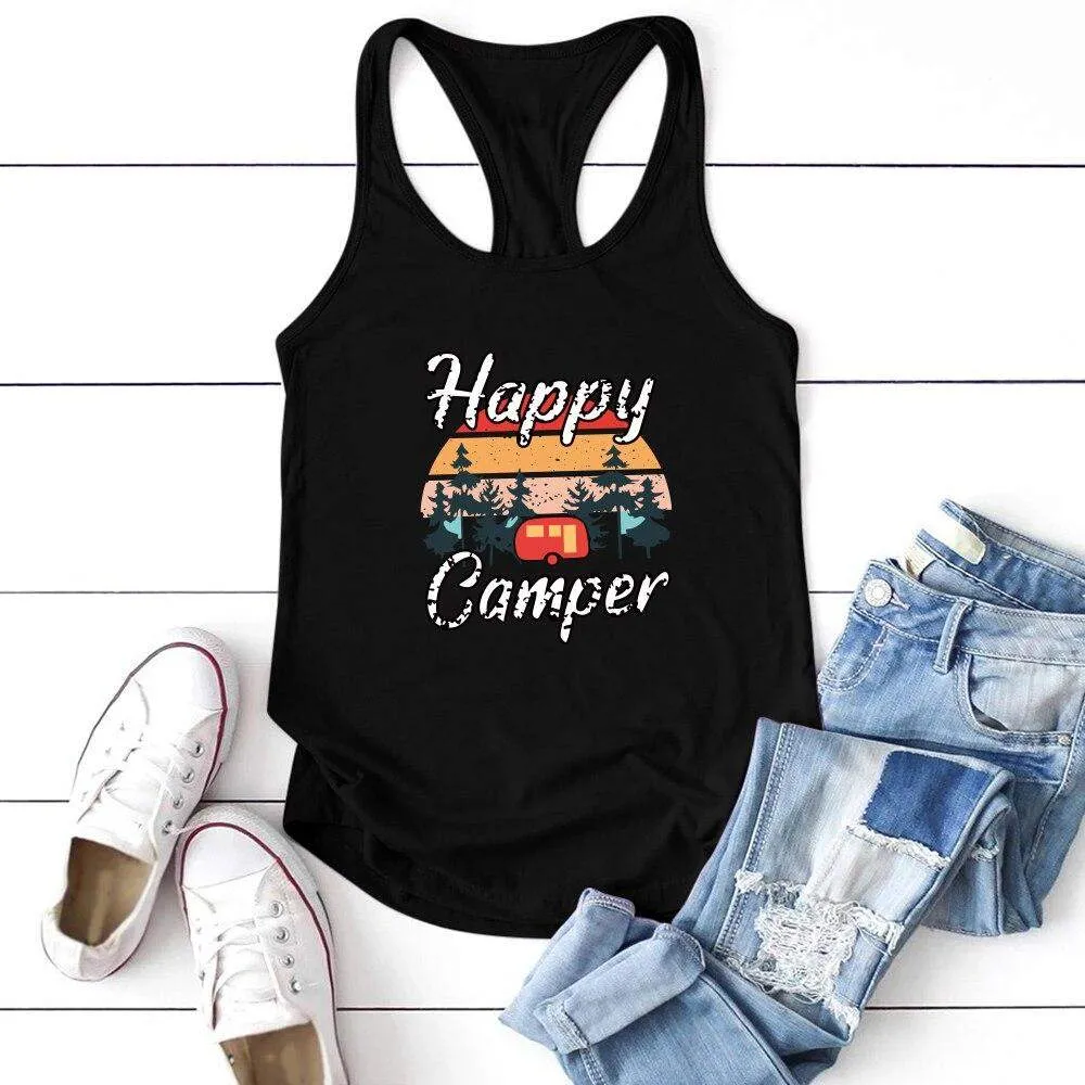 Happy Camper Caravan Tank Top