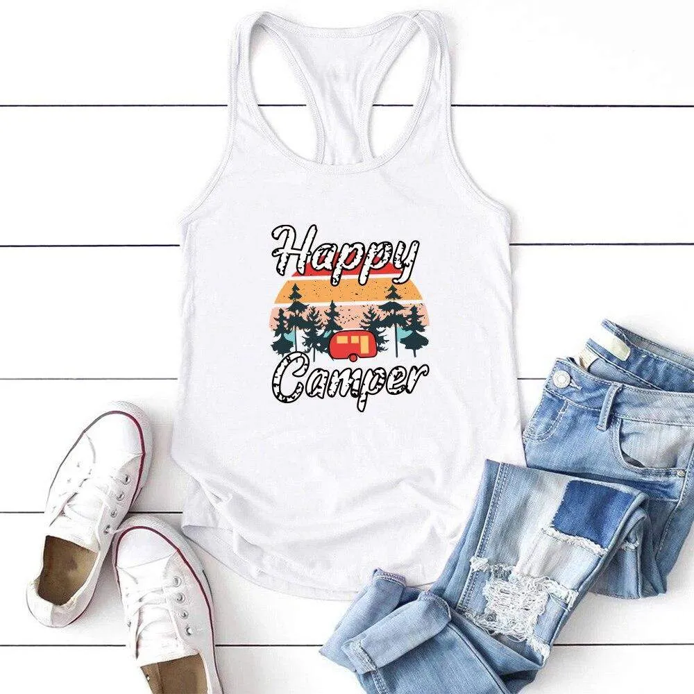 Happy Camper Caravan Tank Top