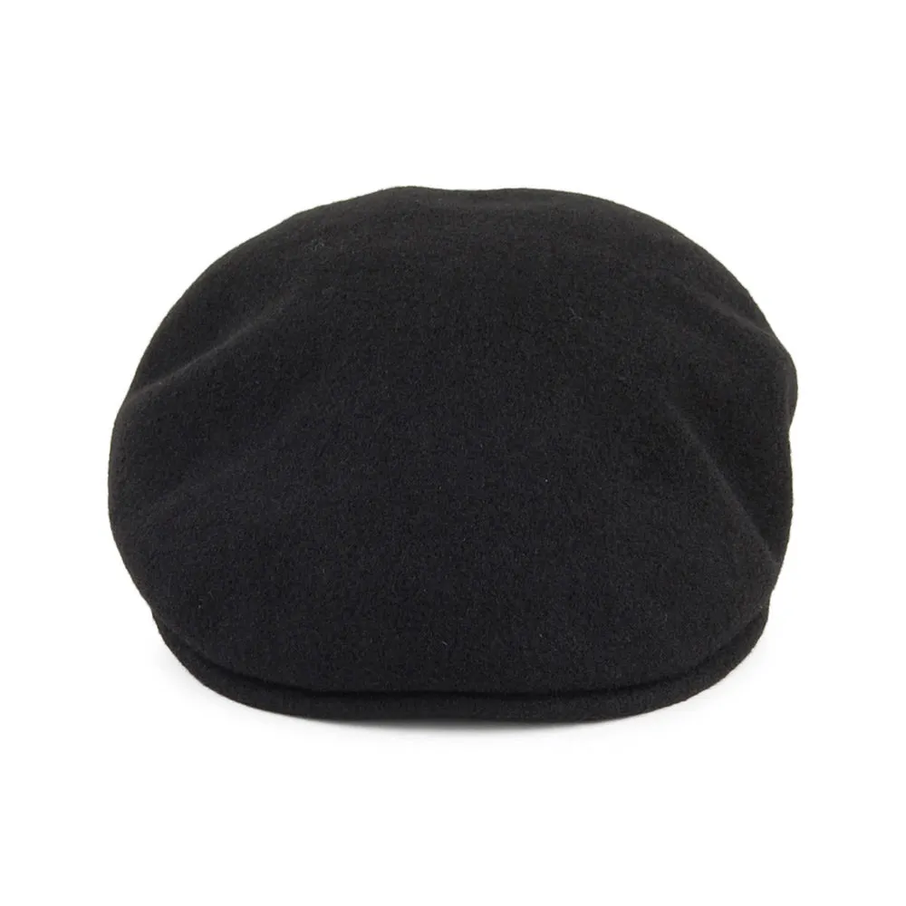 Hats Classic Wool Flat Cap Black Wholesale Pack