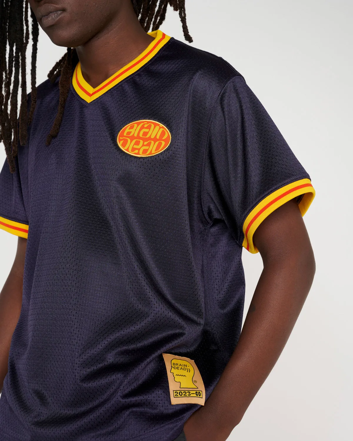 Homers Mesh Baseball Jersey - Navy