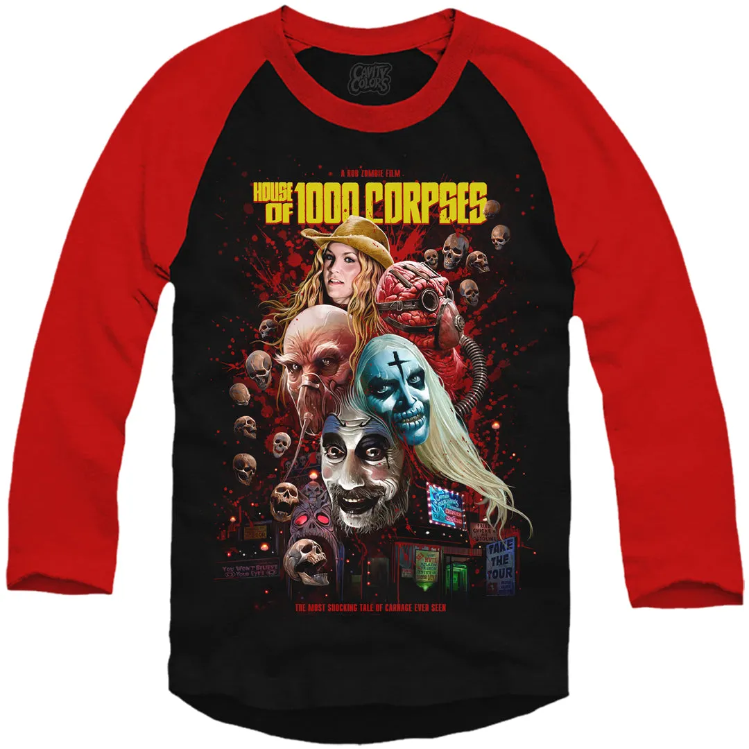 HOUSE OF 1000 CORPSES - BASEBALL SHIRT