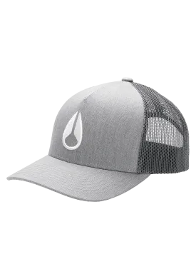 Iconed Trucker Hat - Heather Gray