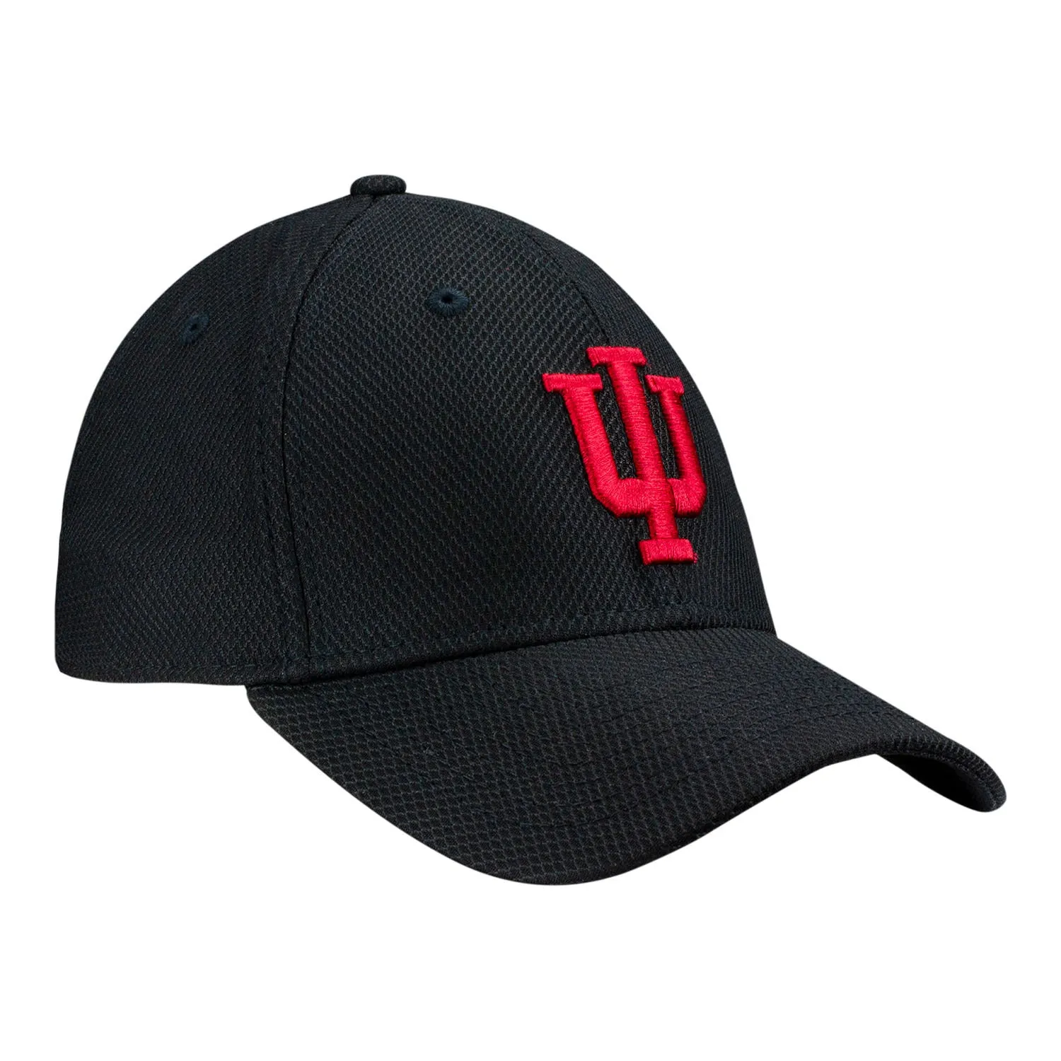 Indiana Hoosiers Primary Logo Black Flex Hat