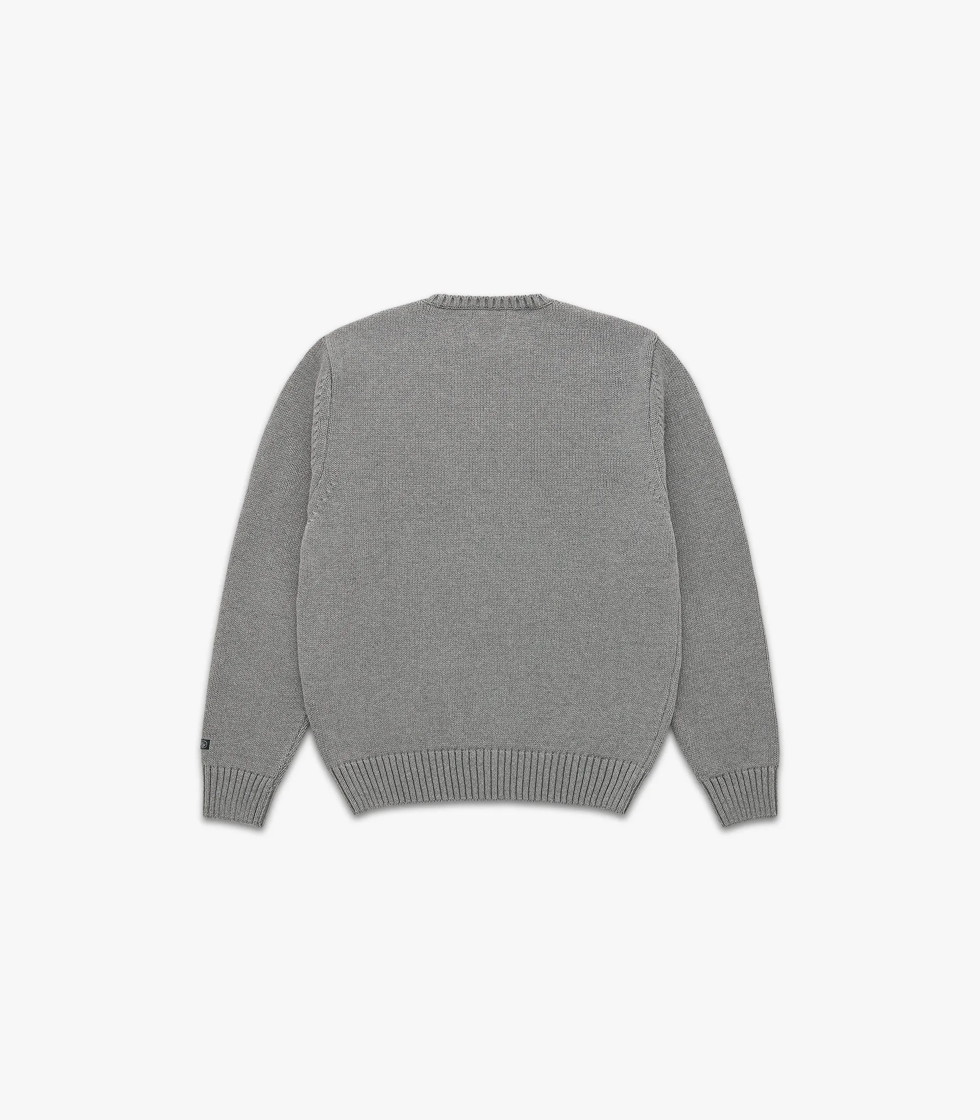 Ivy Cotton Sweater | Heather Grey | Knickerbocker