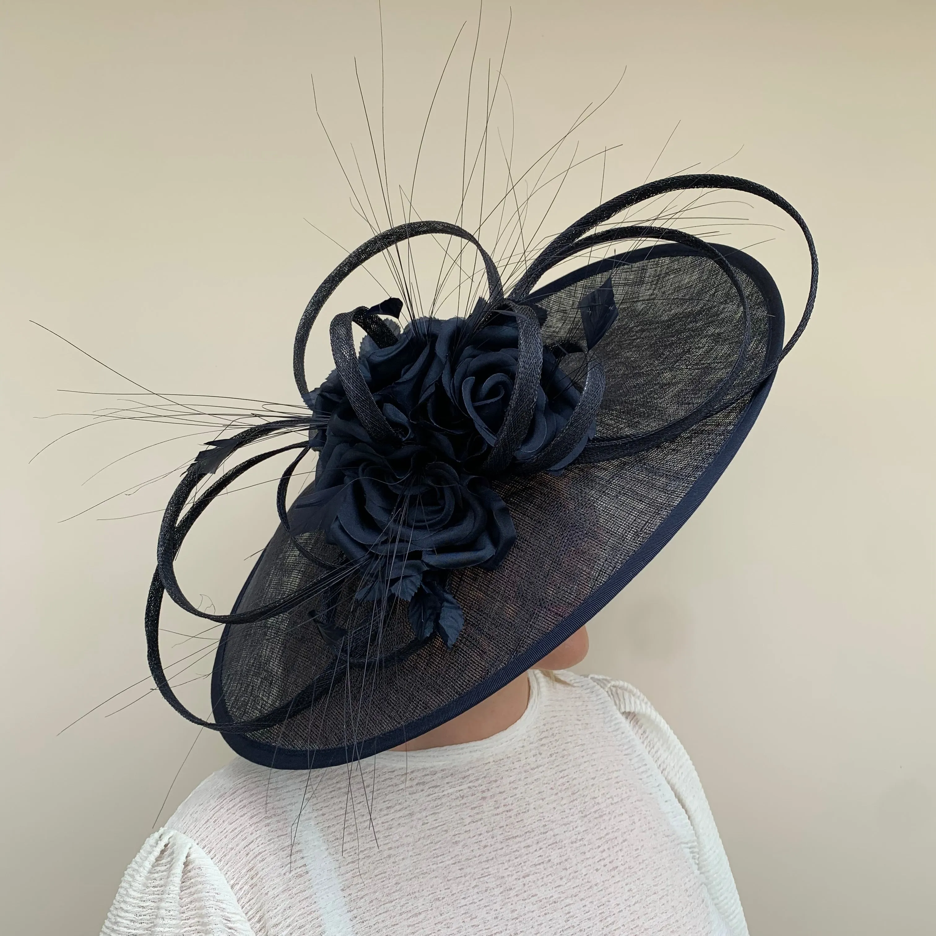 J Bees JB22/258 Large Wedding Hatinator in Blues