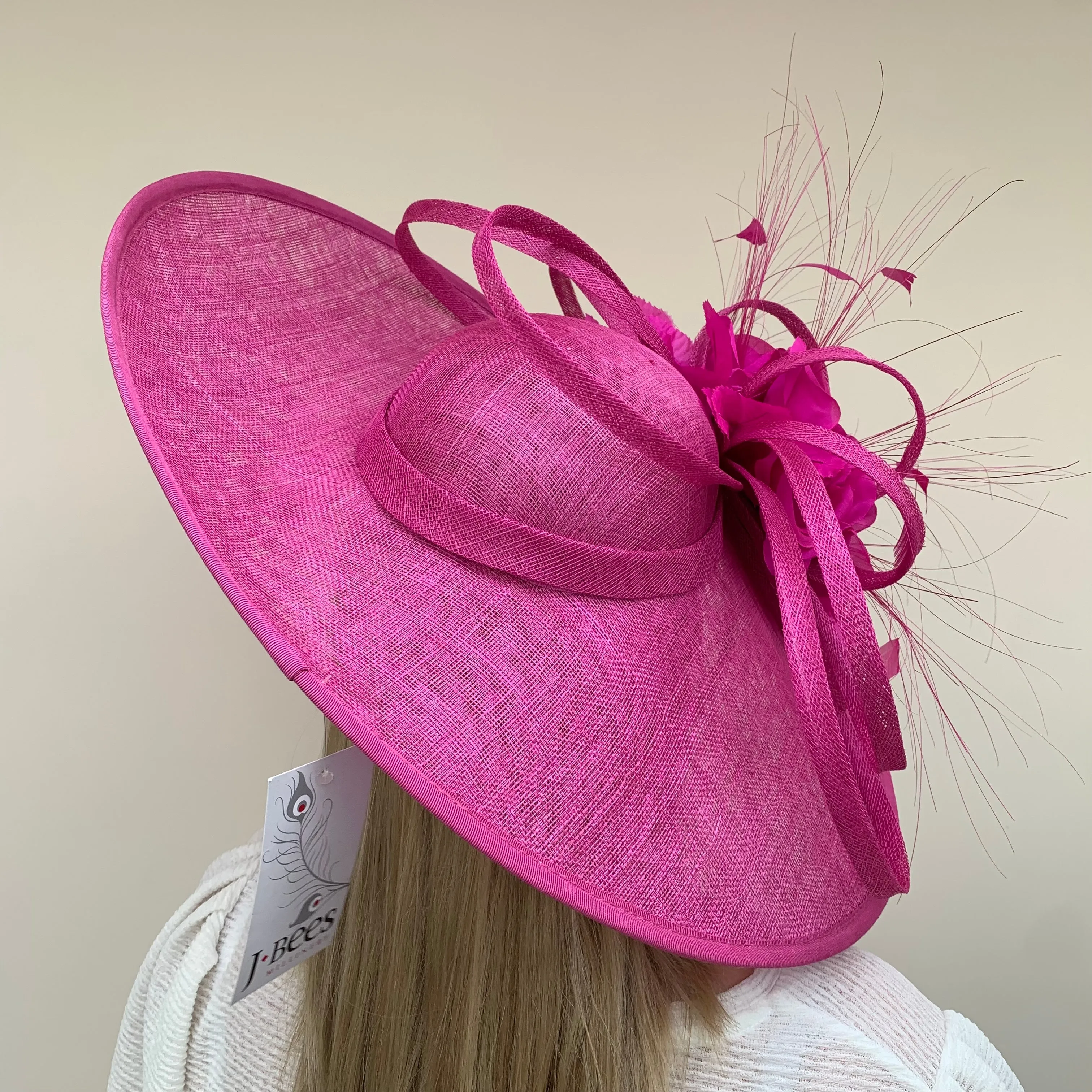 J Bees JB22/258 Large Wedding Hatinator in Pinks