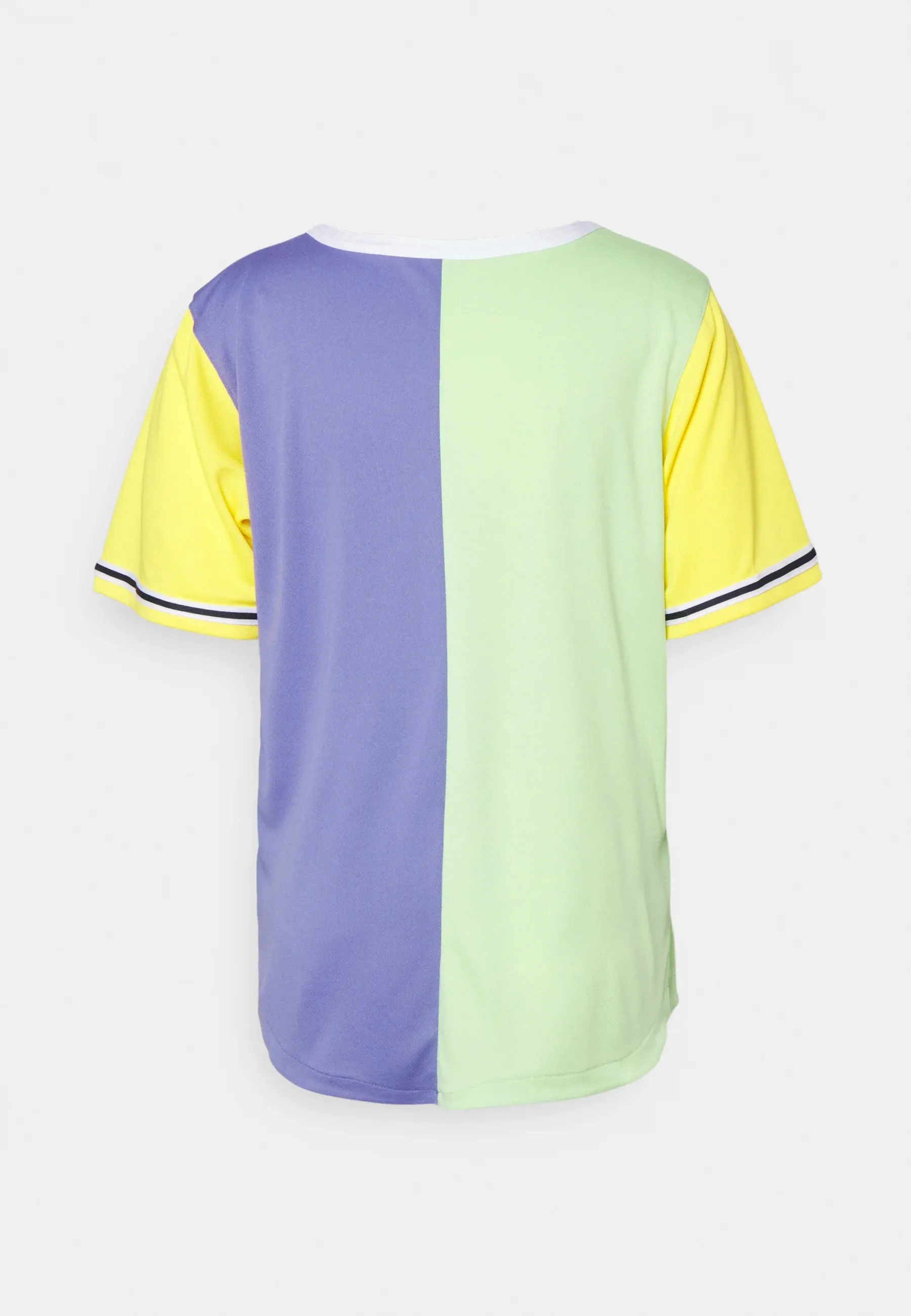 Karl Kani Block Baseball Trikot mint blue yellow