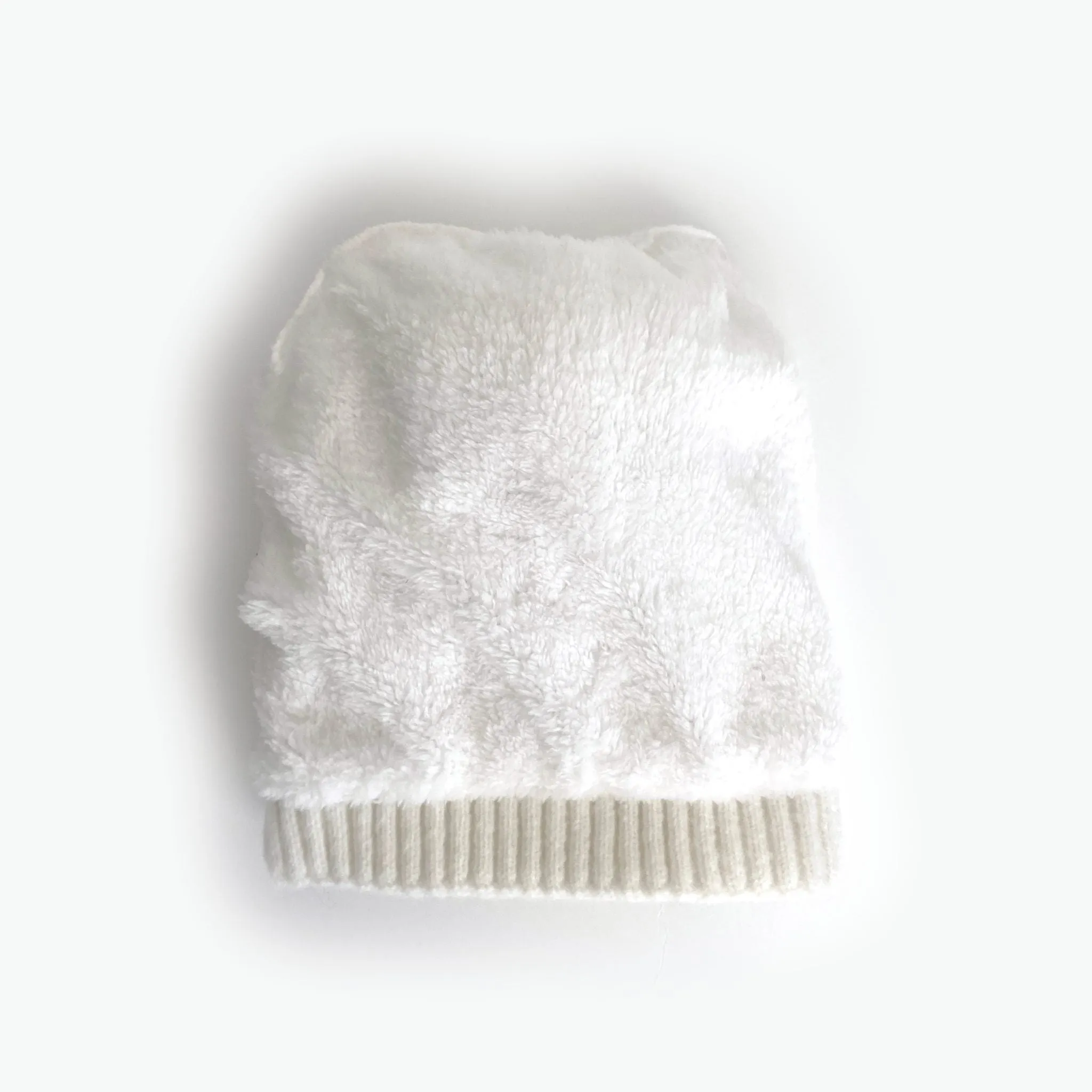 Kate Fleece Lined Beanie - Snow White