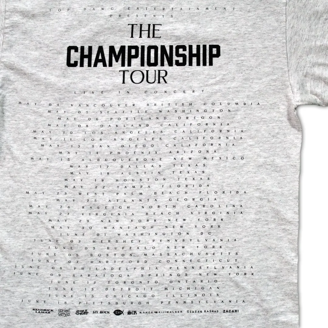 Kendrick Lamar x Top Dawg Championship Tour Tee