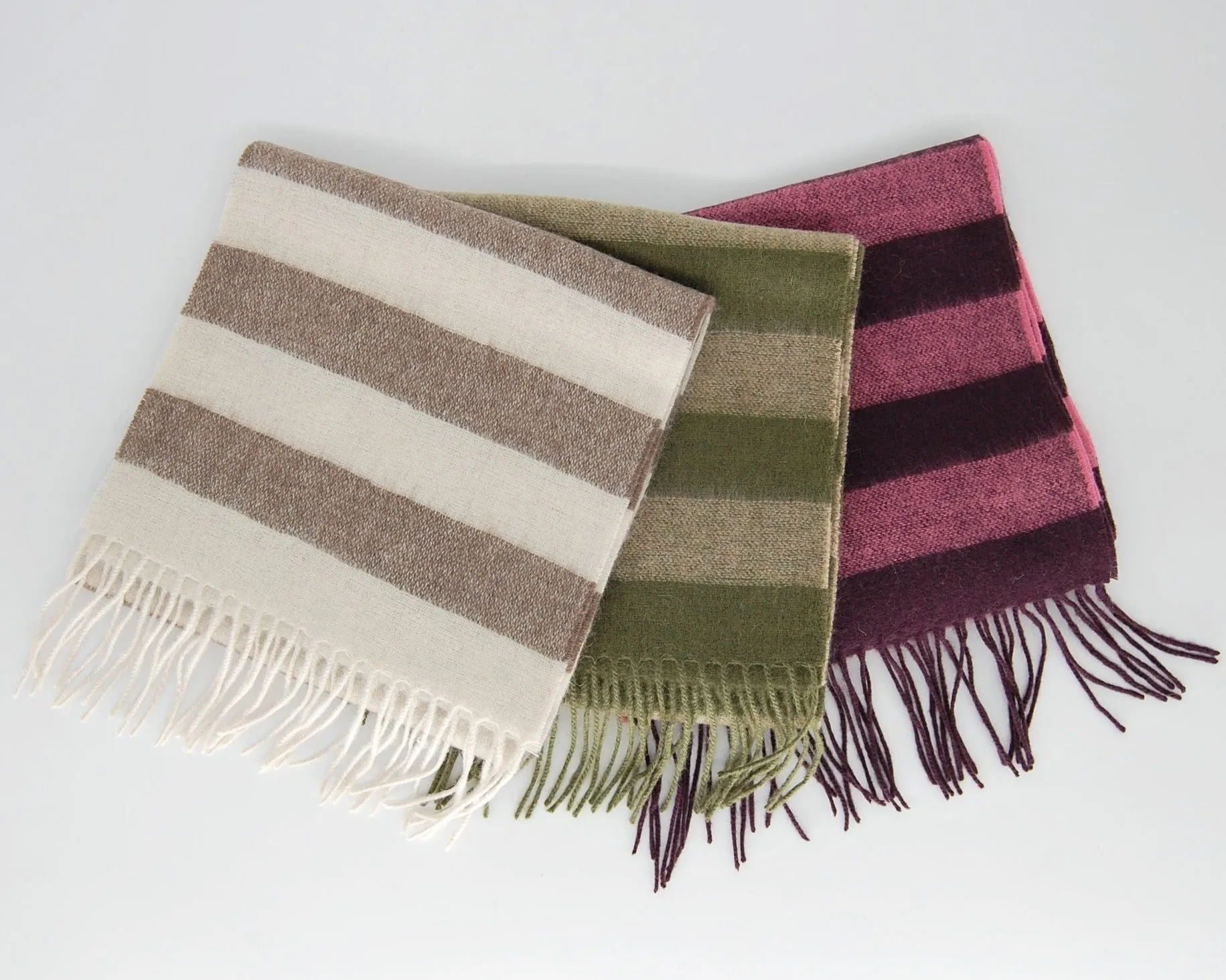 Lambswool Stripe Scarf