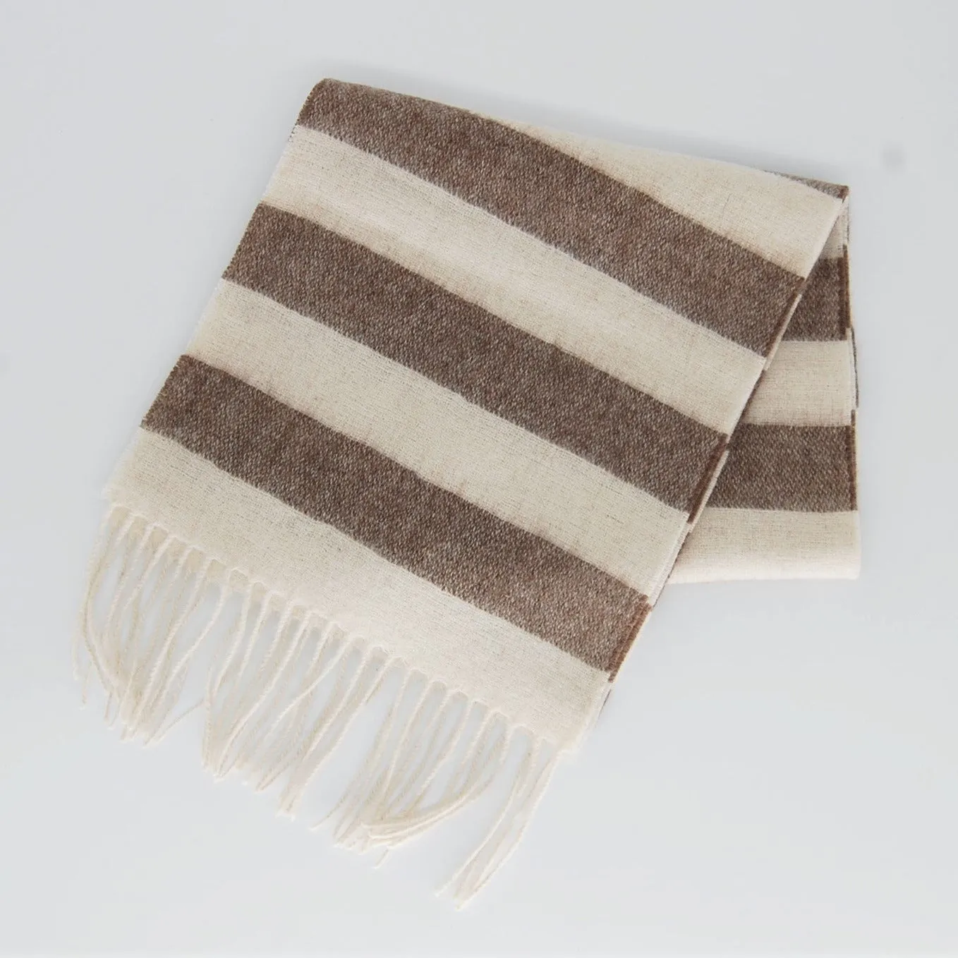 Lambswool Stripe Scarf