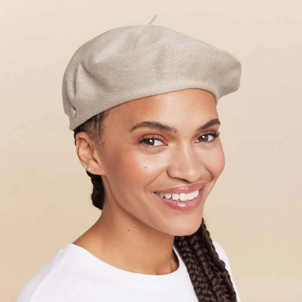 *Laulhere-France "AUTHENTIQUE ETE" Summer Cotton French Beret, Style# 303