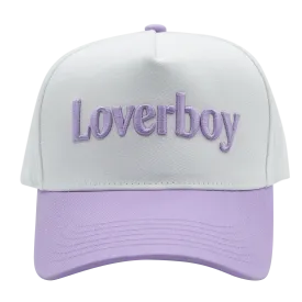 Loverboy Classic Hat - Lilac/White