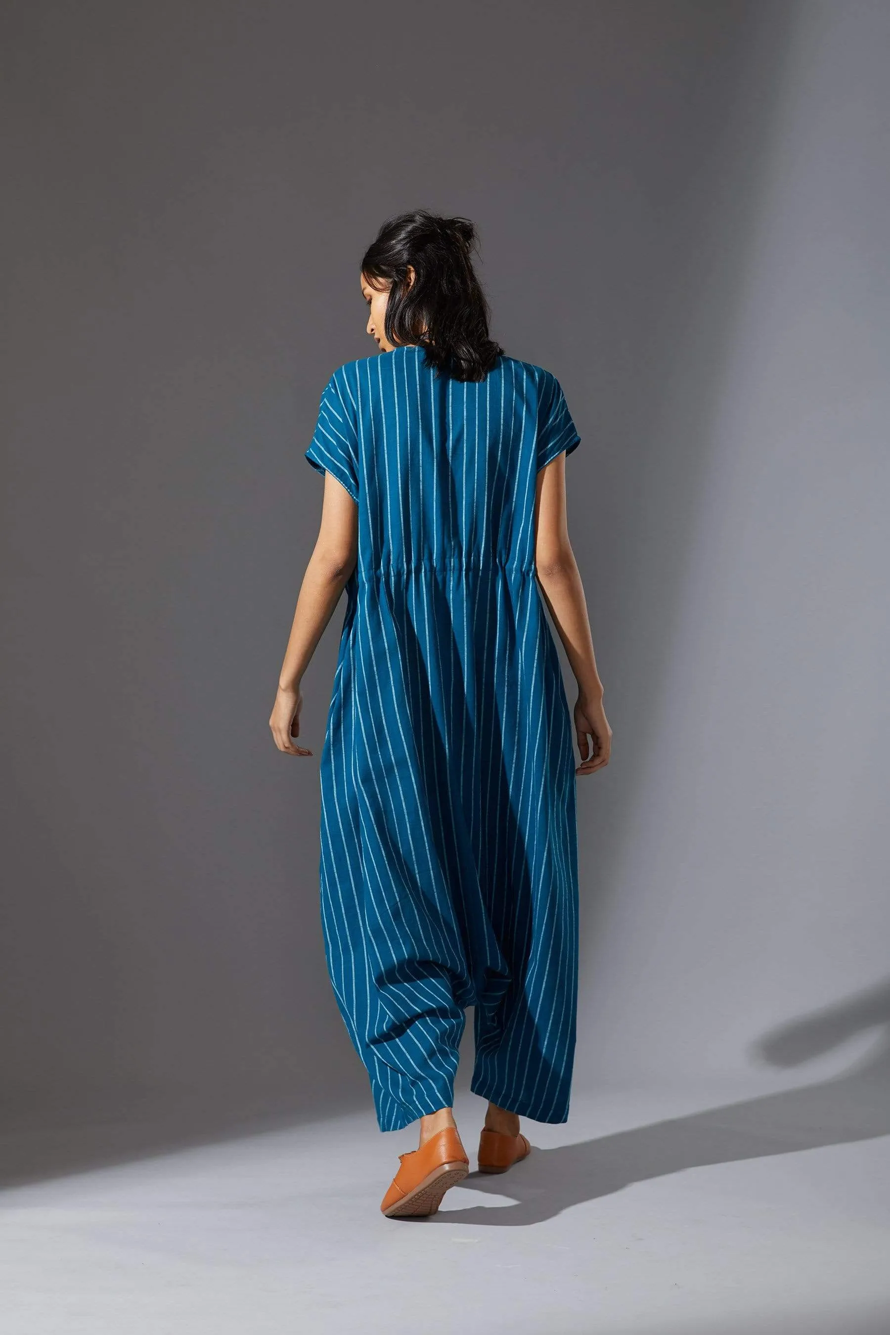 Mati Safari Blue Jumpsuit