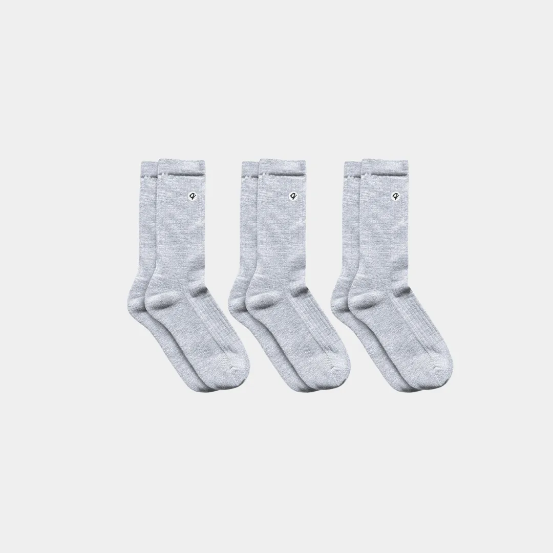 Merino Wool - Cotton Midweight Adult Socks