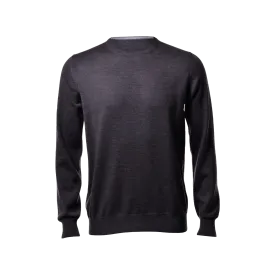 MERINO WOOL MENS CREW NECK PULLOVER