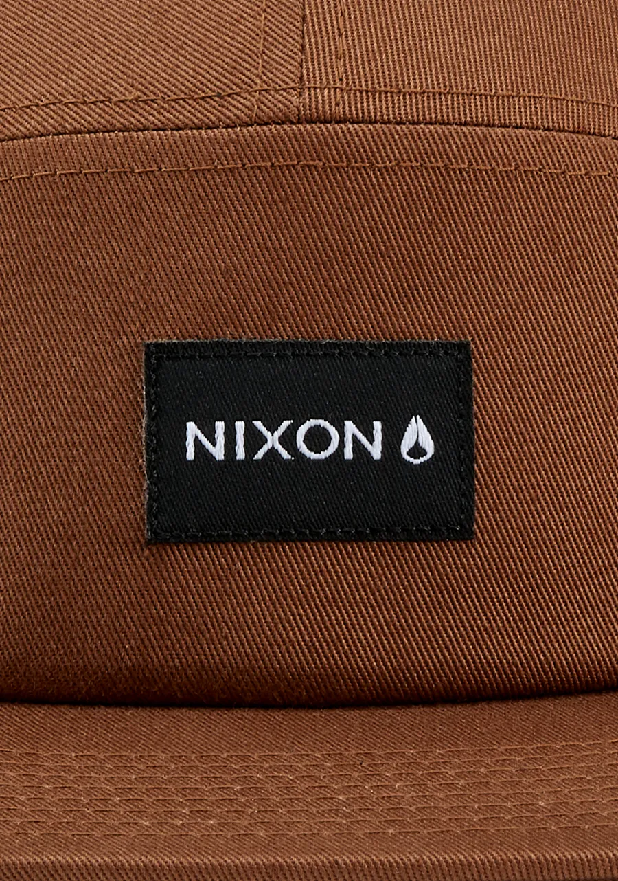 Mikey 5 Panel Hat - Brown