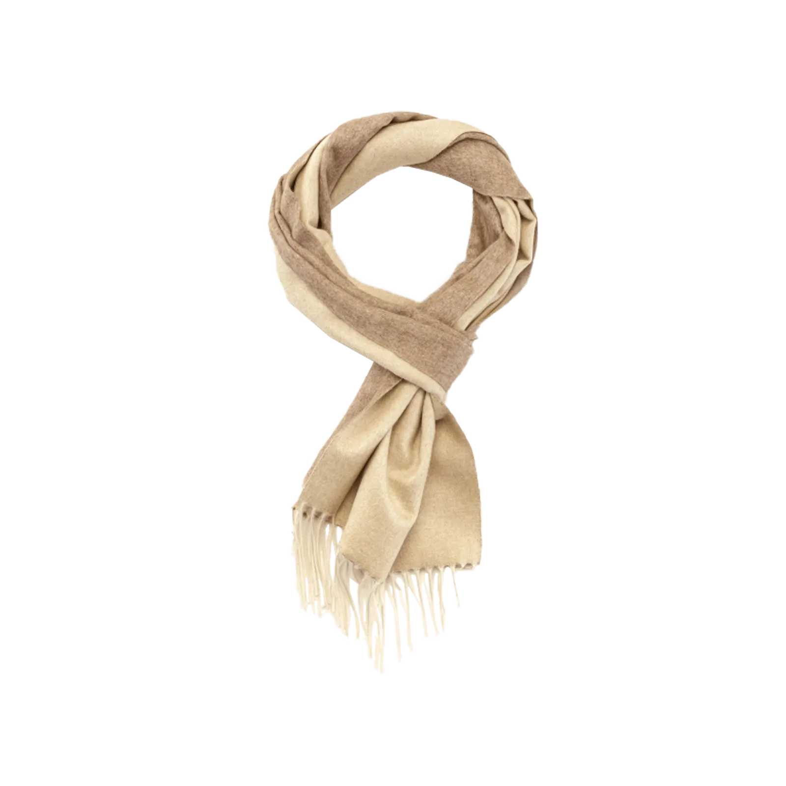 Mirror Two-Tone Cashmere Silk Scarf