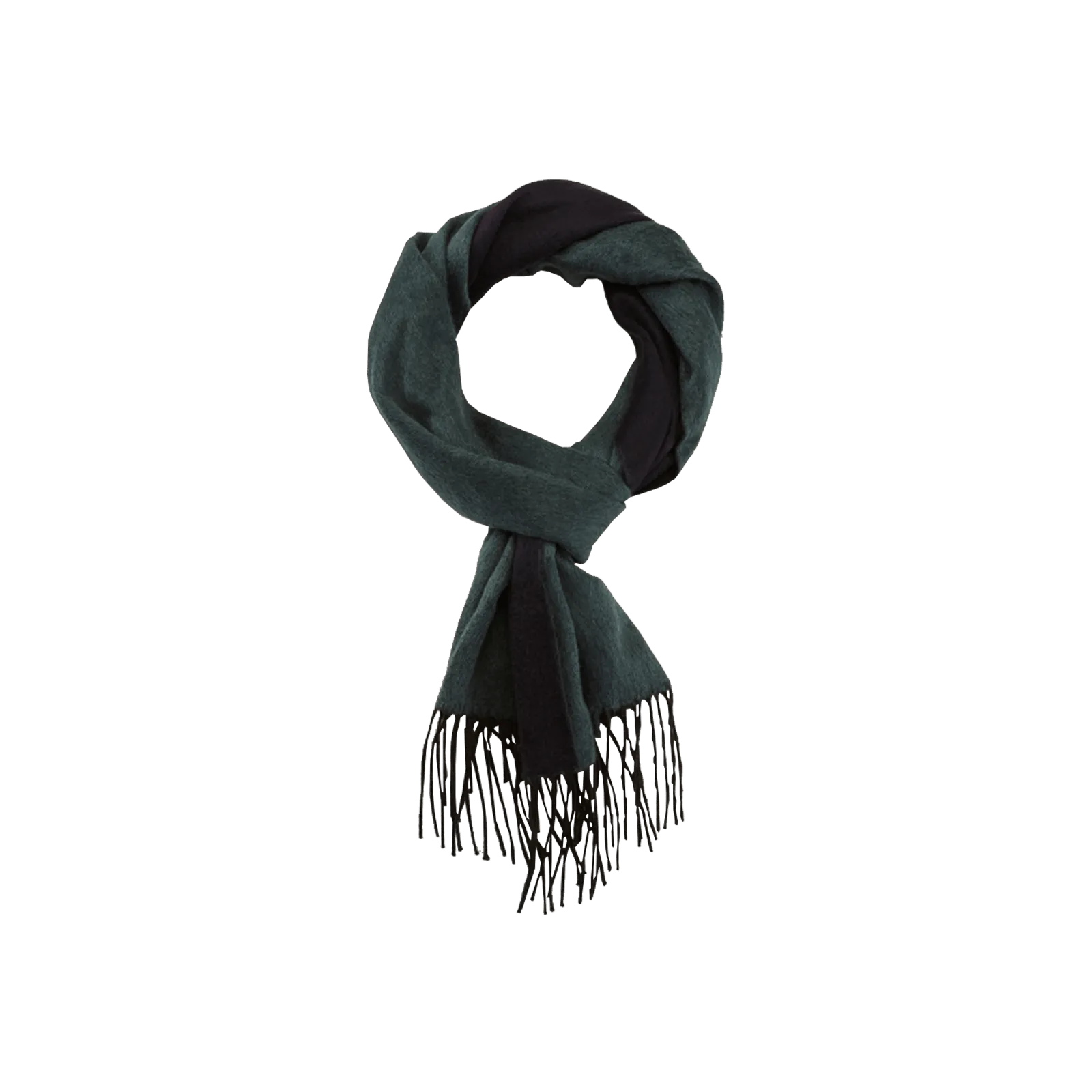 Mirror Two-Tone Cashmere Silk Scarf