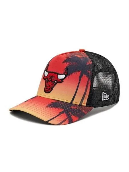 NEW ERA CHICAGO BULLS "SUMMER CITY" TRUCKER CAP