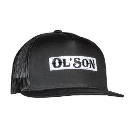 Ol' Son Patch Black Mesh Flatbill