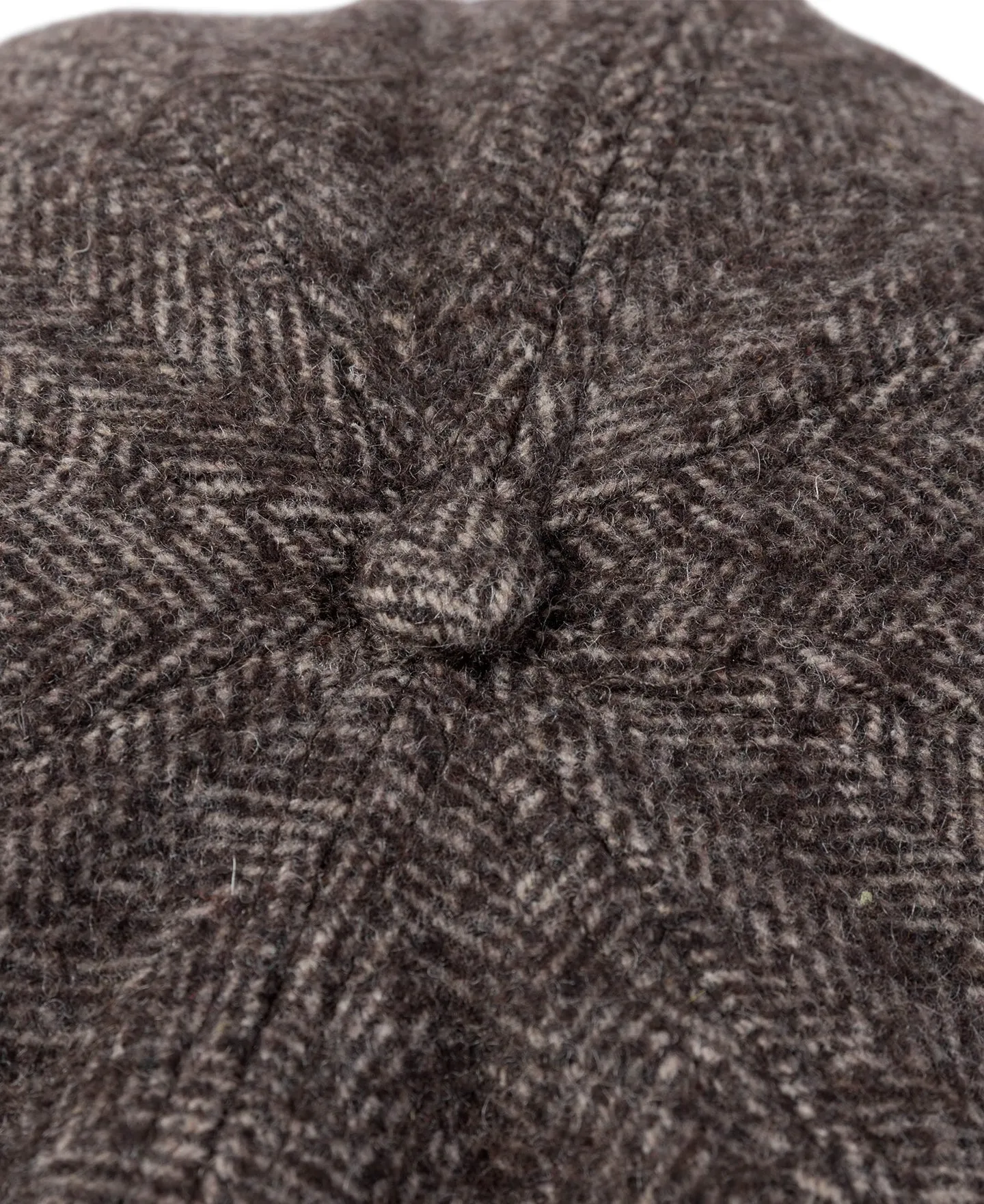 Old Time Herringbone Wool Newsboy Cap