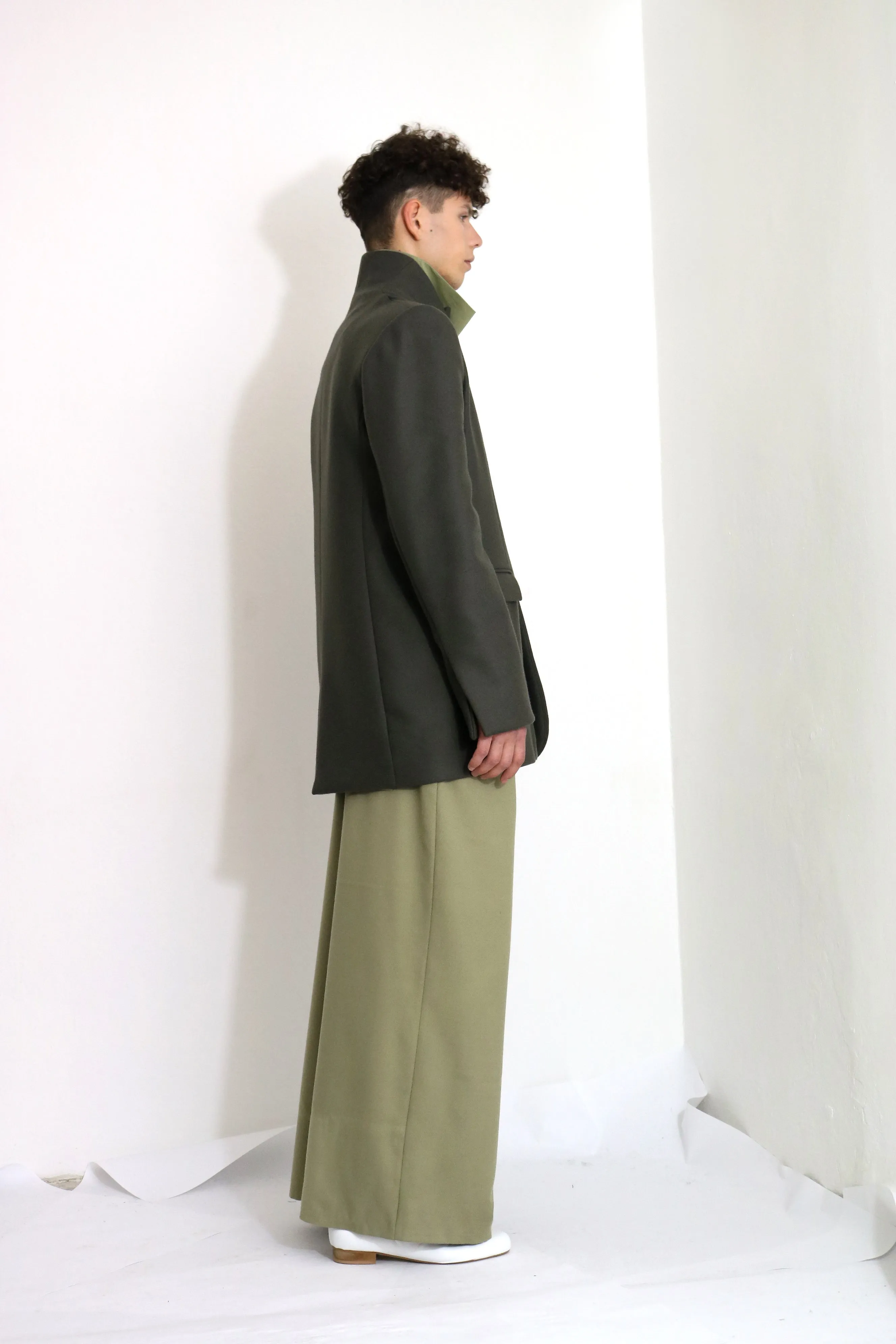 Olive Wool Jacket