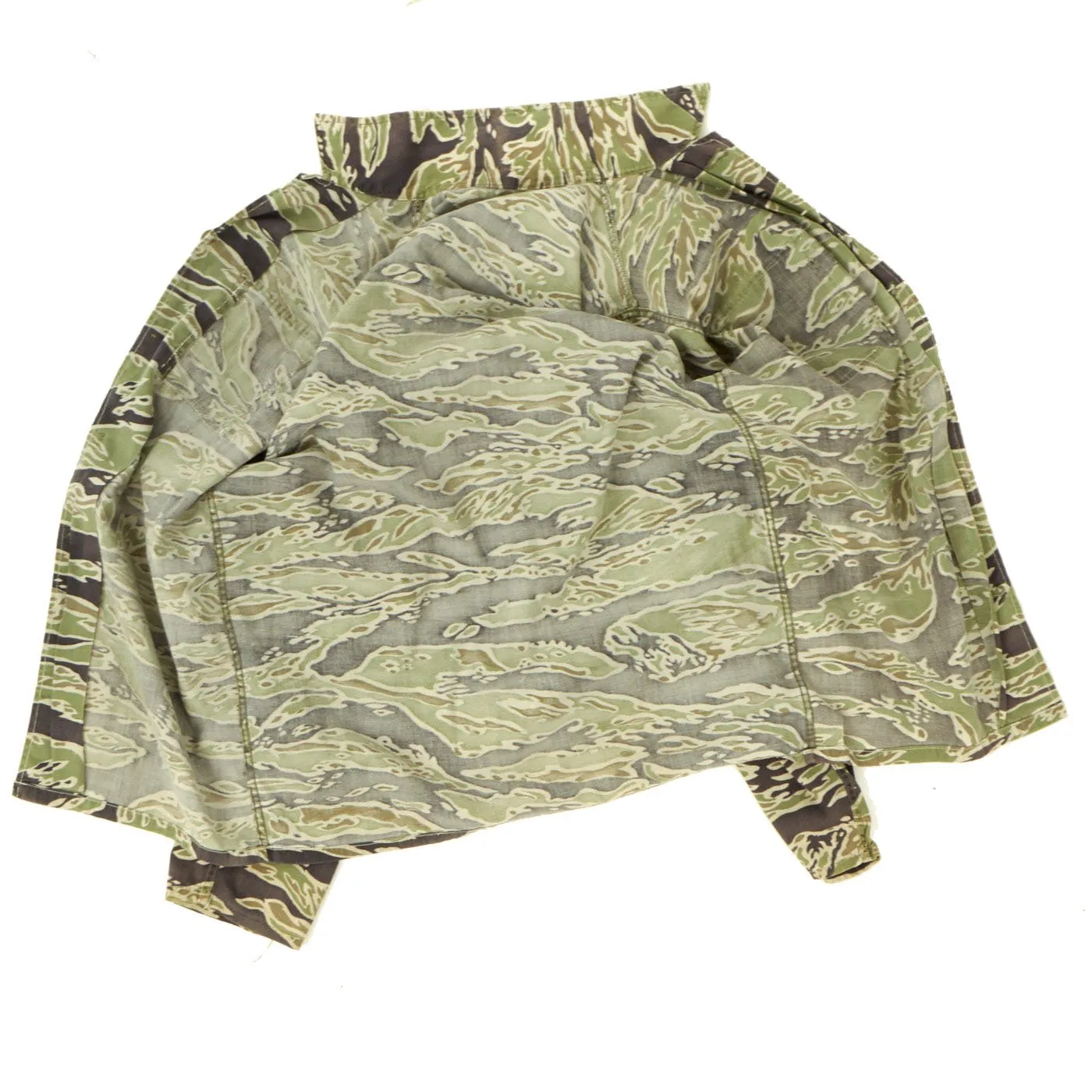 Original U.S. Vietnam War MACV-SOG Special Forces Tiger Stripe Camouflage Fatigue Uniform