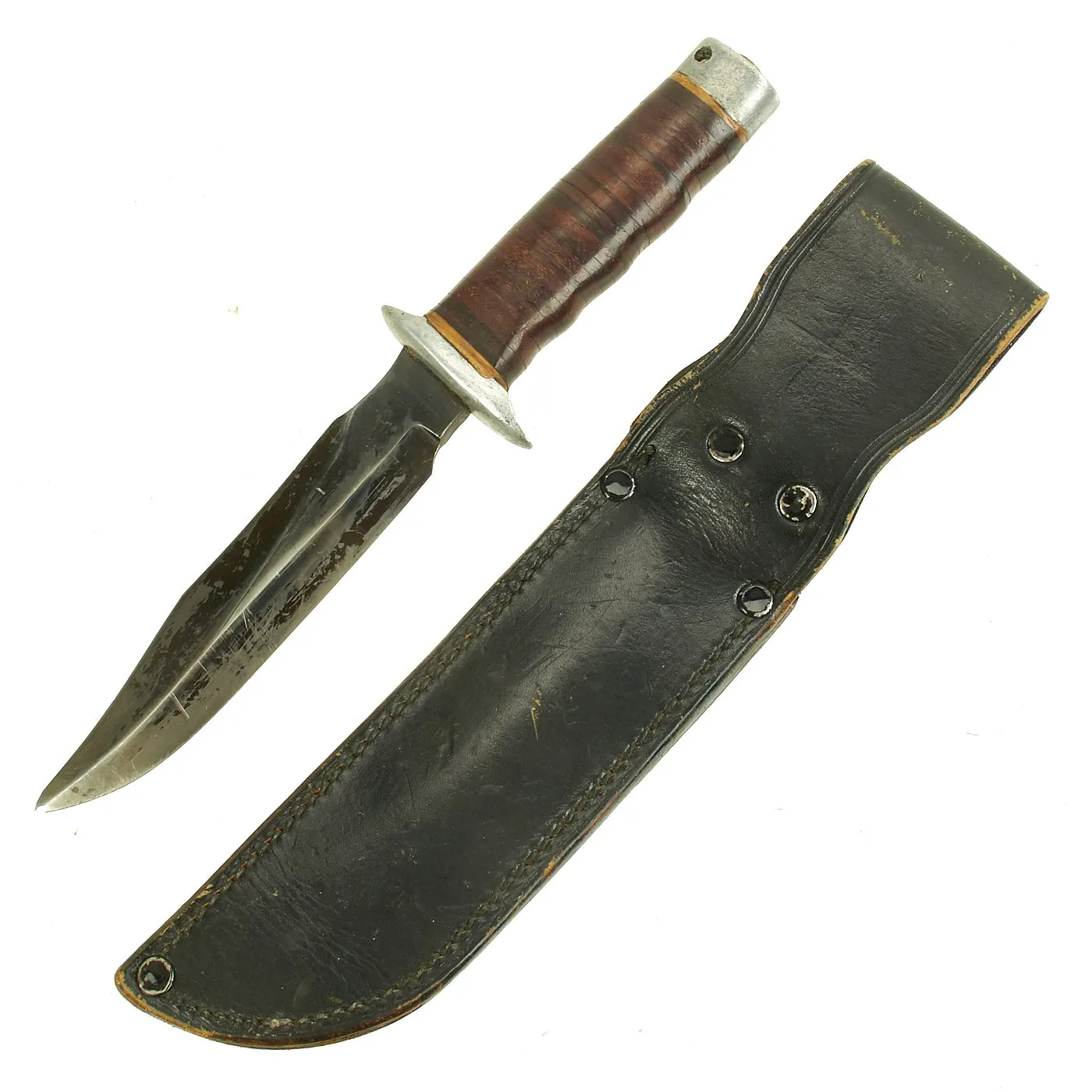 Original U.S. Vietnam War Named 5th Special Forces Group Fighting Knife with Photos and 1967 Passport