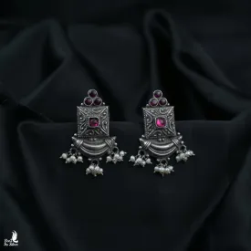 oxidized earring -TG20-3498