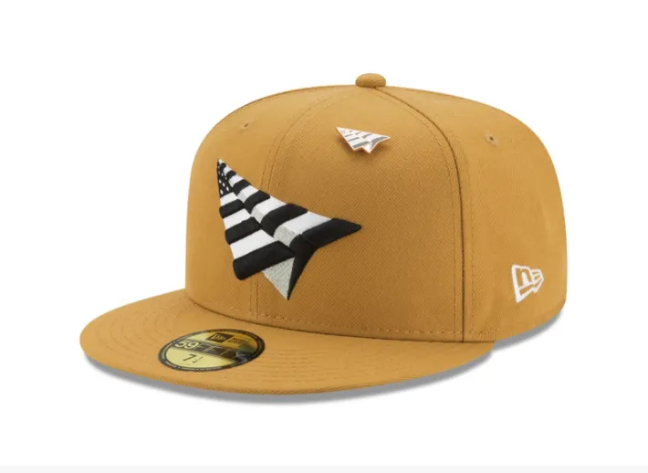 Paper Plane Crown Snapback - Maple