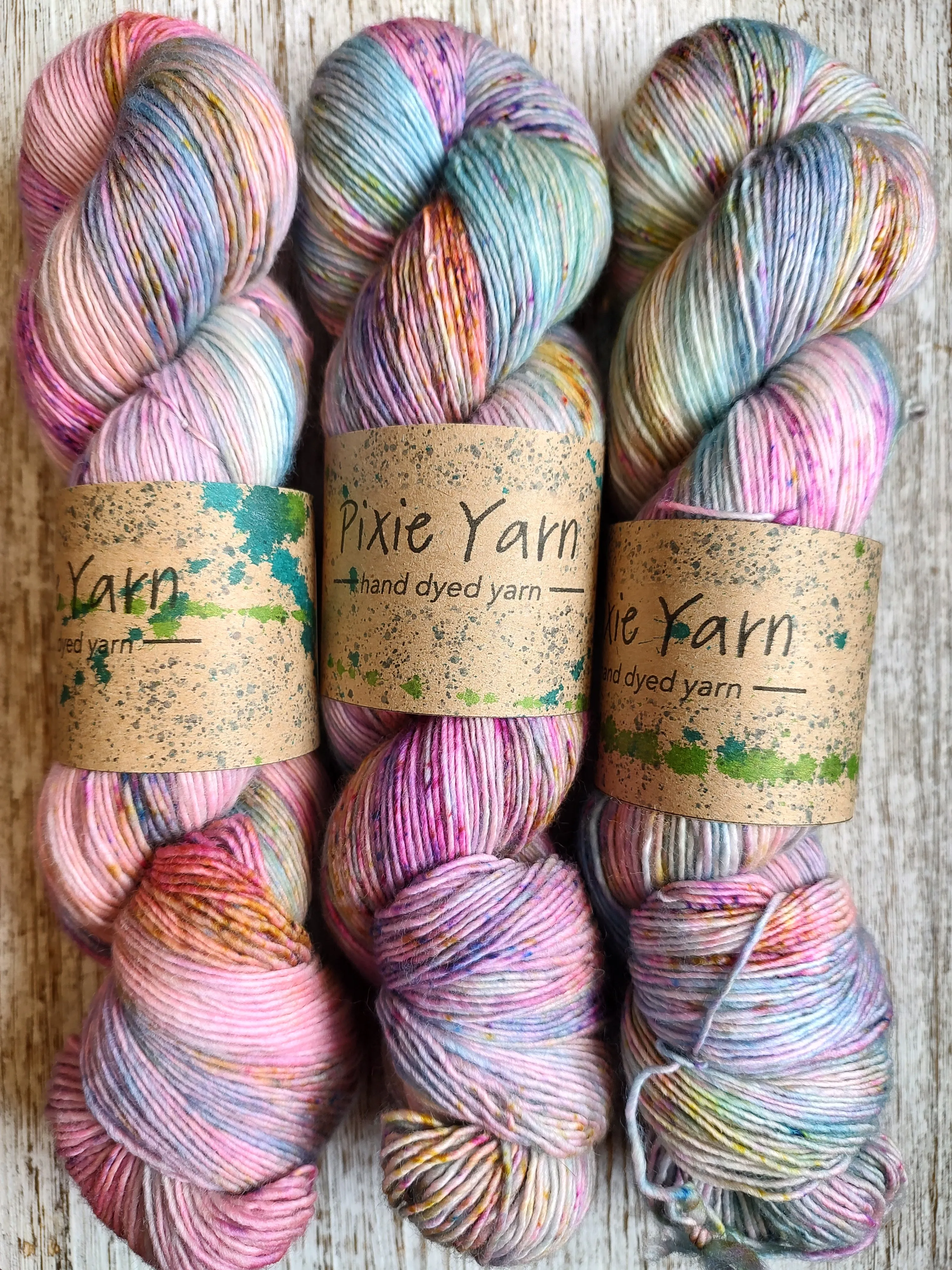 Pixie Yarn Merino Singles 4 ply