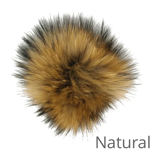 Pompoms Racoon Fur