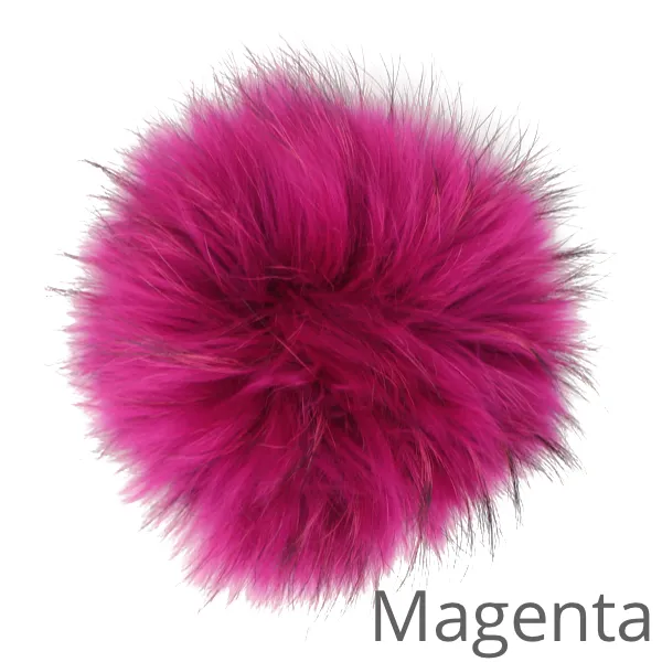 Pompoms Racoon Fur