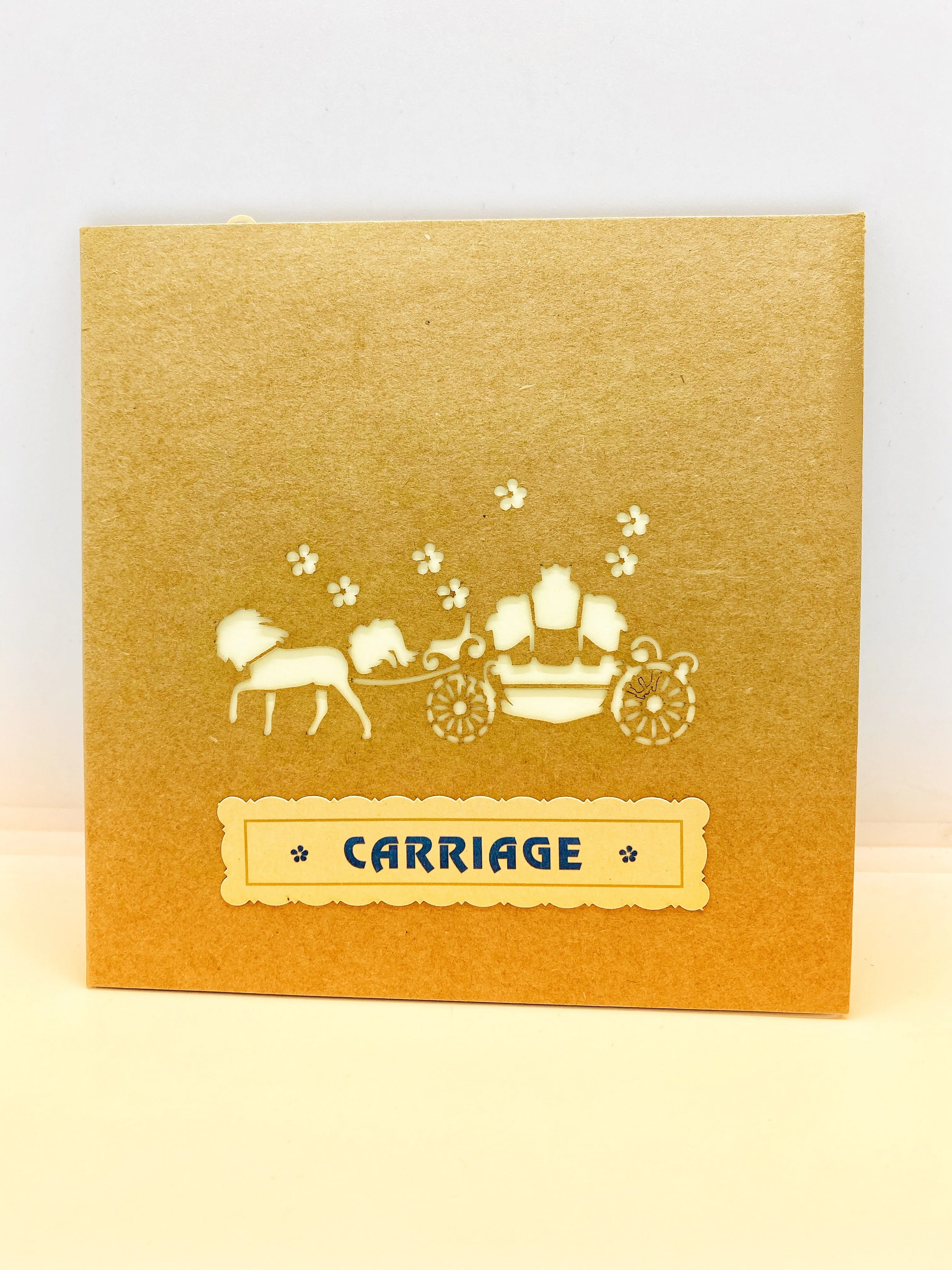 Pop-up Card _ Carriage