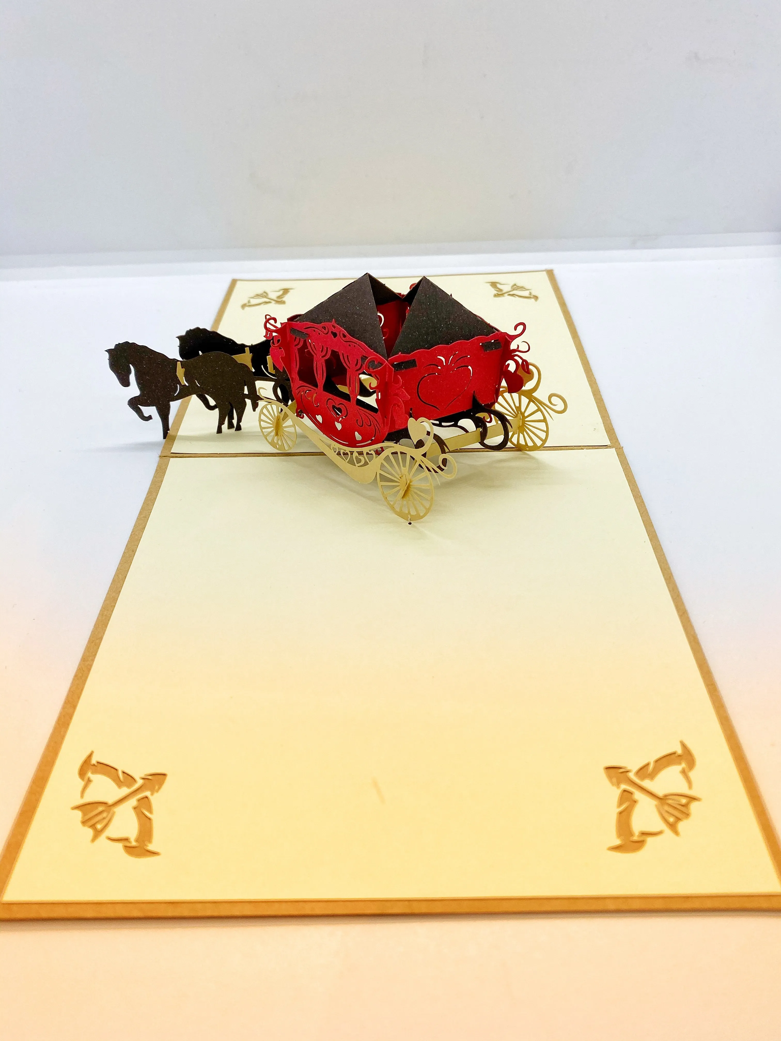 Pop-up Card _ Carriage