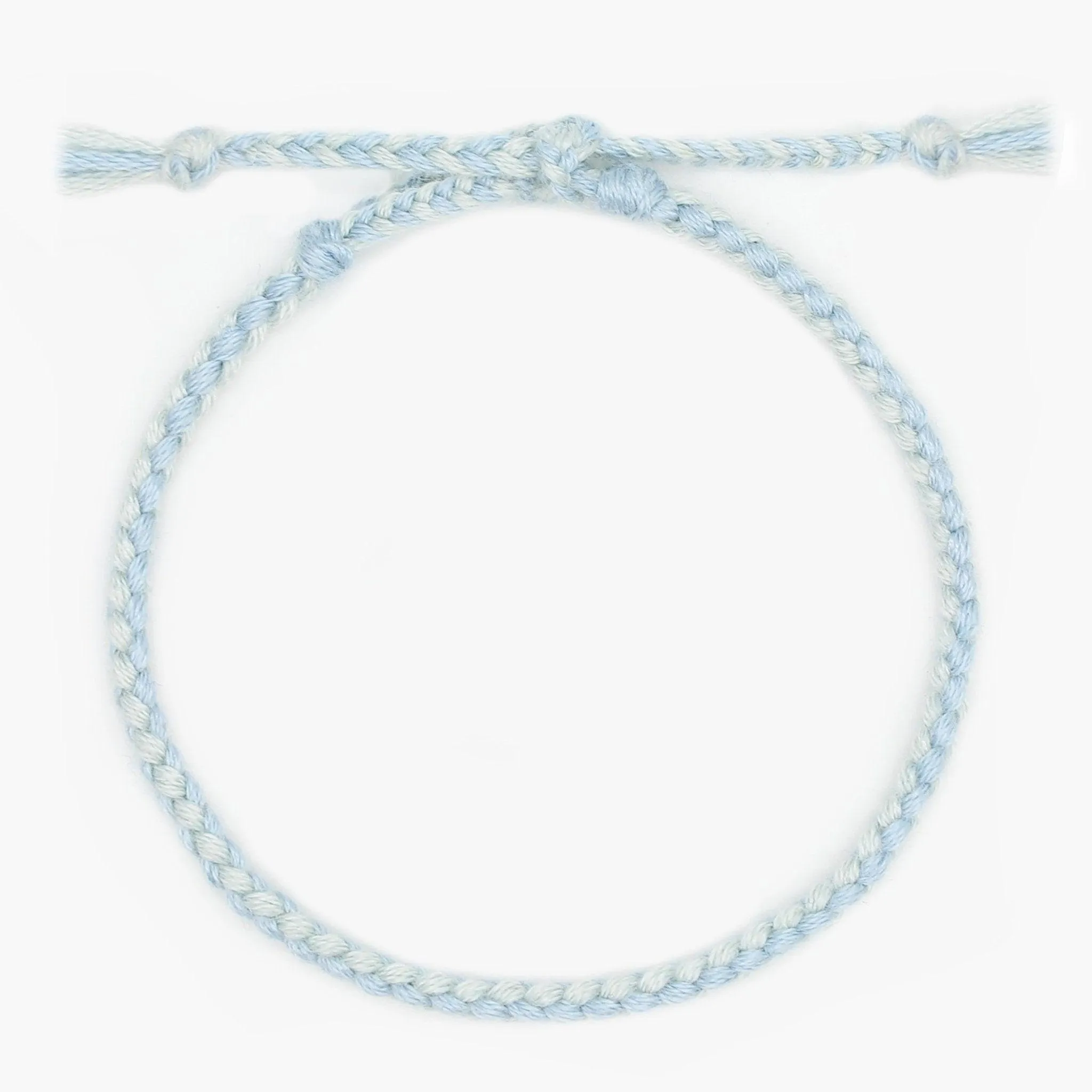 Pranayama Cotton Bracelet (Turquoise)