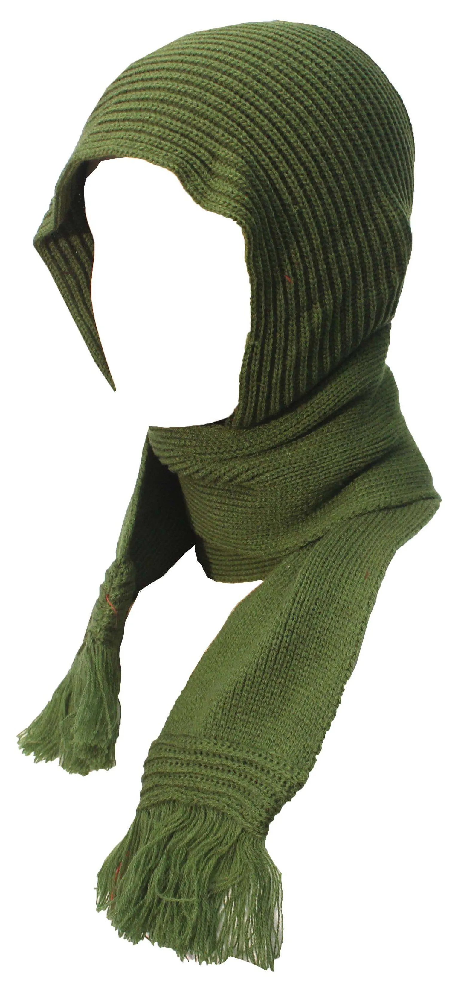 Romano nx 2-in-1 Wool Scarves for Women with Wool Cap Attached