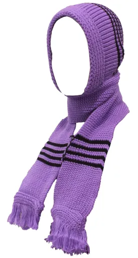 Romano nx 2-in-1 Wool Scarves for Women with Wool Cap Attached