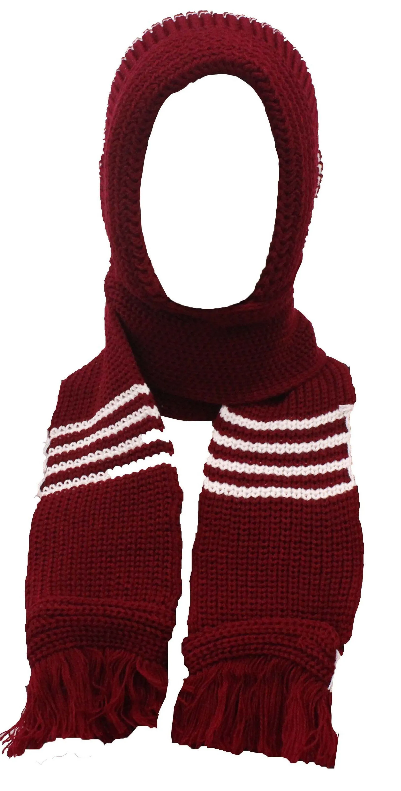 Romano nx 2-in-1 Wool Scarves for Women with Wool Cap Attached