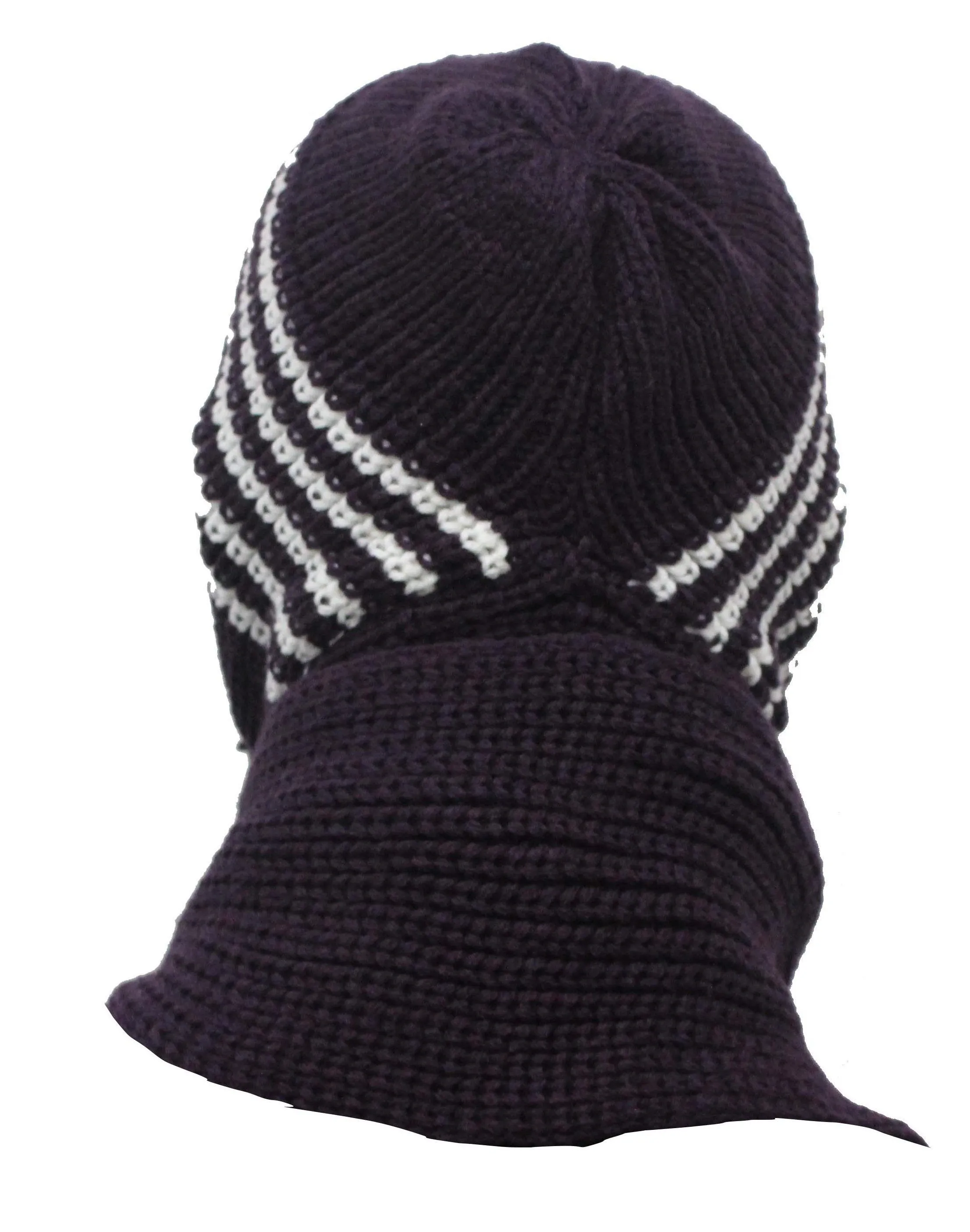 Romano nx 2-in-1 Wool Scarves for Women with Wool Cap Attached