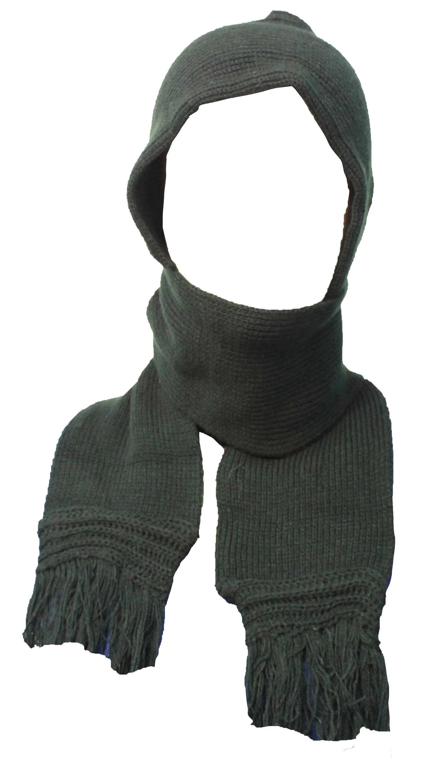 Romano nx 2-in-1 Wool Scarves for Women with Wool Cap Attached