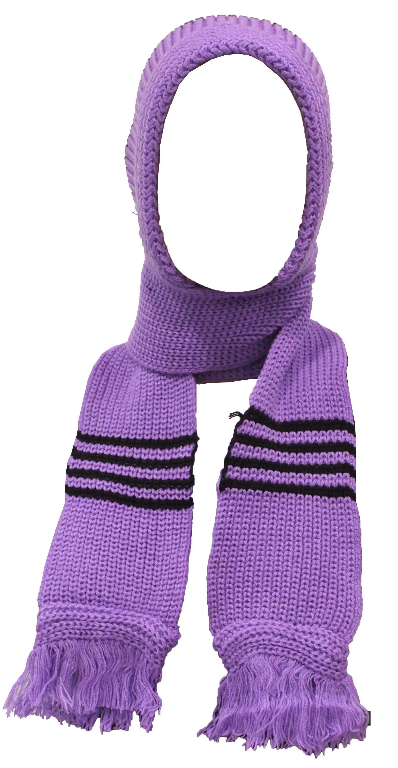 Romano nx 2-in-1 Wool Scarves for Women with Wool Cap Attached