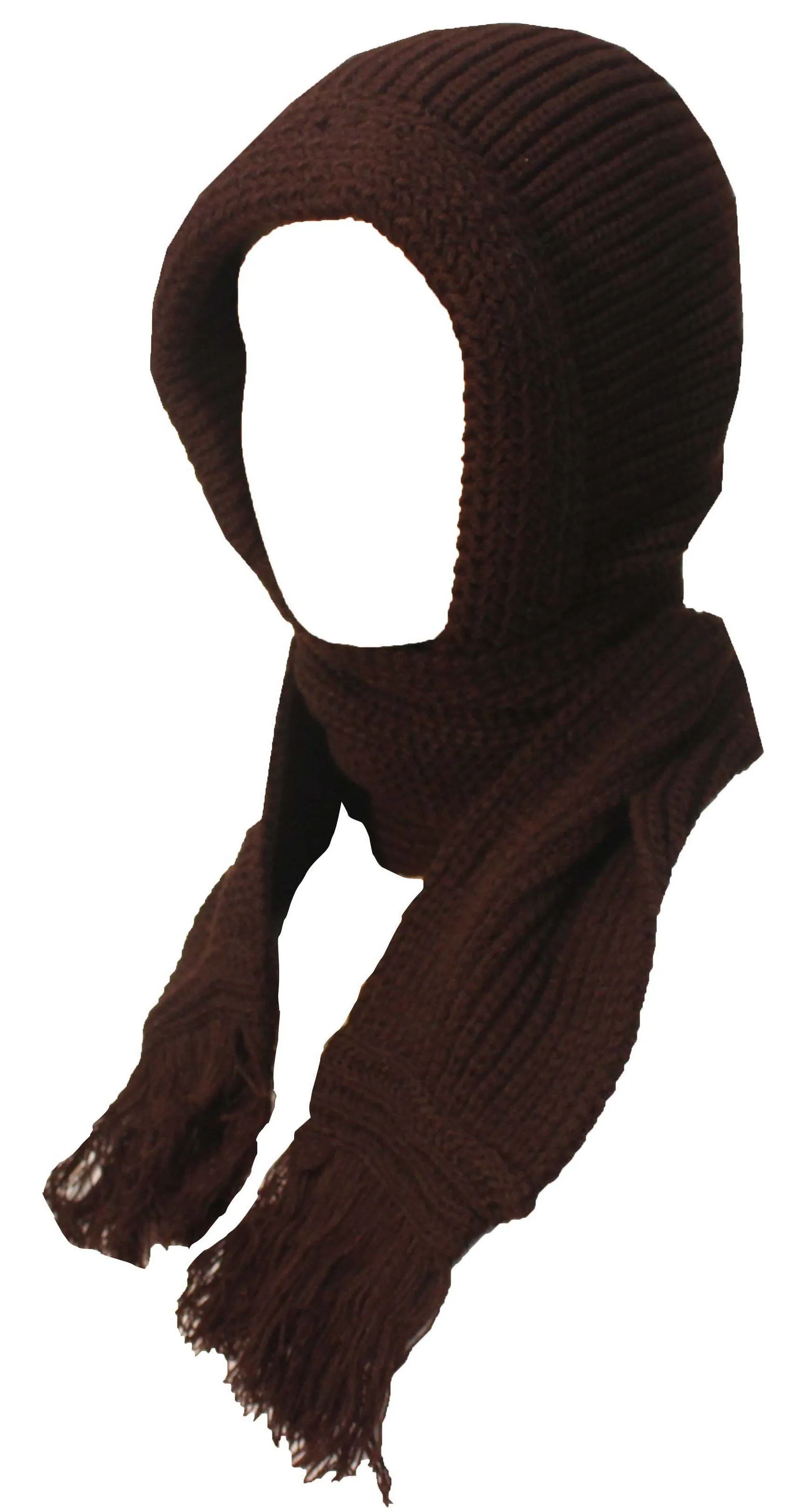 Romano nx 2-in-1 Wool Scarves for Women with Wool Cap Attached