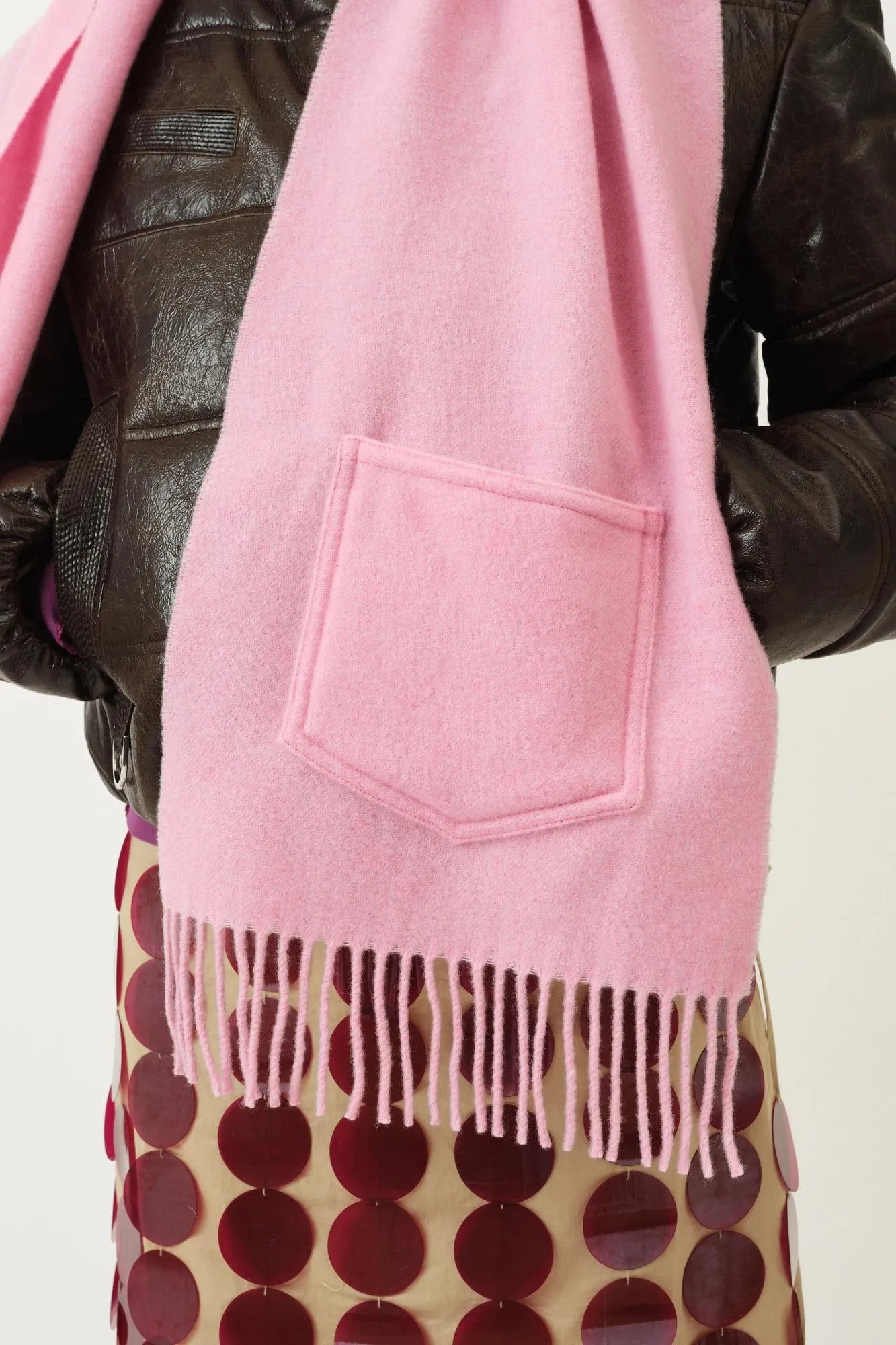 Schatter Scarf — Baby Pink