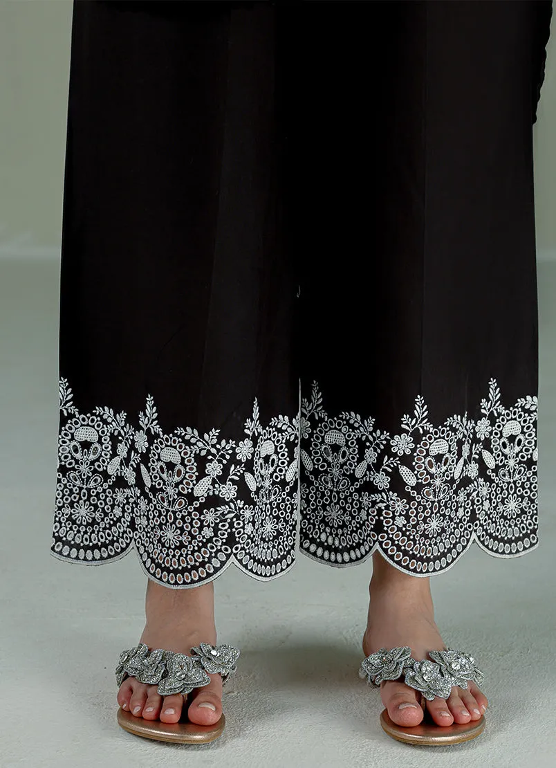 Schiffli Embroidered Culotte