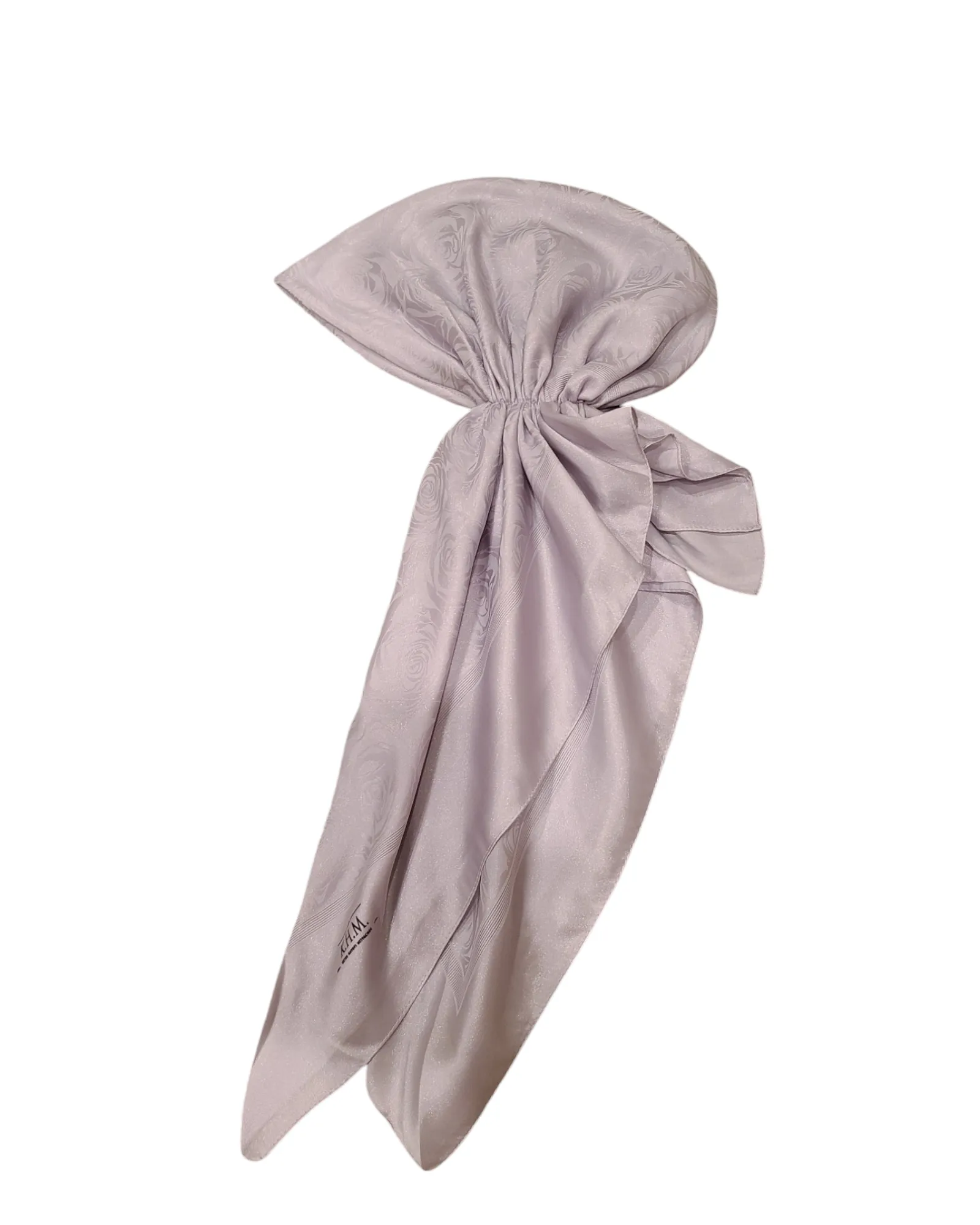 Silky Floral Adjustable Pretied Scarf