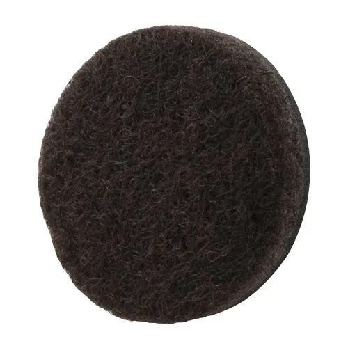 SOFTTOUCH SELF-STICK FURNITURE FELT PADS VALUE PACK FOR HARD SURFACES (80 PIECE) - BROWN, ROUND VARIOUS SIZES